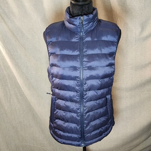 32 Degrees Jackets & Blazers - 32 Degrees Womens Small Puffer Vest NavyHeat Zipper Closure Lightweight cabin